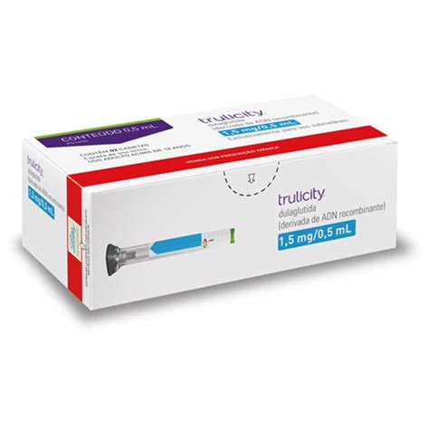 Trulicity 1,5mg/0,5ml Solução Injetável 2 Canetas .